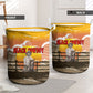 Black Cowboy Bill Pickett Laundry Basket Retro Sunset Western Design