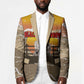 Black Cowboy Bill Pickett Blazer Retro Sunset Western Design
