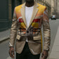 Black Cowboy Bill Pickett Blazer Retro Sunset Western Design