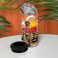 Black Cowboy Bill Pickett 4 in 1 Can Cooler Tumbler Retro Sunset Western Design