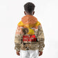 Black Cowboy Bill Pickett Kid Hoodie Retro Sunset Western Design