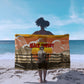 Black Cowboy Bill Pickett Sarong Retro Sunset Western Design