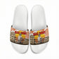 Black Cowboy Bill Pickett Slide Sandals Retro Sunset Western Design