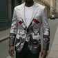 Black Cowboy Nat Love Blazer Comic Style Desert Line Art Red Typography