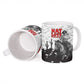 Black Cowboy Nat Love Ceramic Mug Comic Style Desert Line Art Red Typography