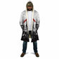 Black Cowboy Nat Love Cloak Comic Style Desert Line Art Red Typography