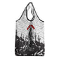 Black Cowboy Nat Love Grocery Bag Comic Style Desert Line Art Red Typography