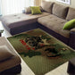 761st Tank Battalion Black Panthers Area Rug Come Out Fighting Military - Camouflage Halftone