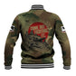 761st Tank Battalion Black Panthers Baseball Jacket Come Out Fighting Military - Camouflage Halftone