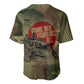 761st Tank Battalion Black Panthers Baseball Jersey Come Out Fighting Military - Camouflage Halftone