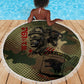 761st Tank Battalion Black Panthers Beach Blanket Come Out Fighting Military - Camouflage Halftone