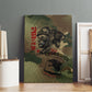 761st Tank Battalion Black Panthers Canvas Wall Art Come Out Fighting Military - Camouflage Halftone