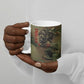 761st Tank Battalion Black Panthers Ceramic Mug Come Out Fighting Military - Camouflage Halftone