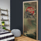 761st Tank Battalion Black Panthers Door Cover Come Out Fighting Military - Camouflage Halftone