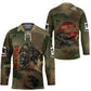 761st Tank Battalion Black Panthers Hockey Jersey Come Out Fighting Military - Camouflage Halftone