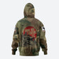 761st Tank Battalion Black Panthers Hoodie Come Out Fighting Military - Camouflage Halftone