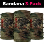 761st Tank Battalion Black Panthers Neck Gaiter Come Out Fighting Military - Camouflage Halftone
