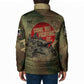 761st Tank Battalion Black Panthers Padded Jacket Come Out Fighting Military - Camouflage Halftone