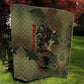 761st Tank Battalion Black Panthers Quilt Come Out Fighting Military - Camouflage Halftone