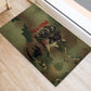 761st Tank Battalion Black Panthers Rubber Doormat Come Out Fighting Military - Camouflage Halftone