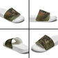 761st Tank Battalion Black Panthers Slide Sandals Come Out Fighting Military - Camouflage Halftone