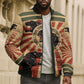 Black Panthers 761st Tank Battalion Bomber Puffer Jacket Come Out Fighting Retro Military
