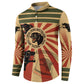 Black Panthers 761st Tank Battalion Button Sweatshirt Come Out Fighting Retro Military