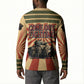 Black Panthers 761st Tank Battalion Button Sweatshirt Come Out Fighting Retro Military
