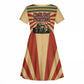 Black Panthers 761st Tank Battalion Kid Short Sleeve Dress Come Out Fighting Retro Military