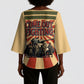 Black Panthers 761st Tank Battalion Kimono Sleeve Blouse Come Out Fighting Retro Military