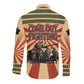 Black Panthers 761st Tank Battalion Long Sleeve Button Shirt Come Out Fighting Retro Military