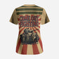 Black Panthers 761st Tank Battalion Scrub Top Come Out Fighting Retro Military