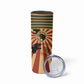 Black Panthers 761st Tank Battalion Skinny Tumbler Come Out Fighting Retro Military