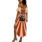 Black Panthers 761st Tank Battalion Summer Maxi Dress Come Out Fighting Retro Military