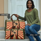 Black Panthers 761st Tank Battalion Travel Bag Come Out Fighting Retro Military