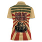 Black Panthers 761st Tank Battalion Women Polo Shirt Come Out Fighting Retro Military