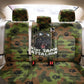 761st Tank Battalion African American Back Car Seat Cover Black Panthers Cartoon Mascot - Military History Camouflage Paw