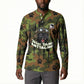 761st Tank Battalion African American Button Sweatshirt Black Panthers Cartoon Mascot - Military History Camouflage Paw