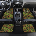 761st Tank Battalion African American Car Mats Black Panthers Cartoon Mascot - Military History Camouflage Paw
