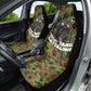 761st Tank Battalion African American Car Seat Cover Black Panthers Cartoon Mascot - Military History Camouflage Paw