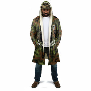 761st Tank Battalion African American Cloak Black Panthers Cartoon Mascot - Military History Camouflage Paw