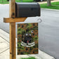 761st Tank Battalion African American Garden Flag Black Panthers Cartoon Mascot - Military History Camouflage Paw