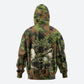 761st Tank Battalion African American Hoodie Black Panthers Cartoon Mascot - Military History Camouflage Paw