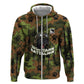 761st Tank Battalion African American Hoodie Black Panthers Cartoon Mascot - Military History Camouflage Paw