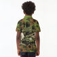 761st Tank Battalion African American Kid Polo Shirt Black Panthers Cartoon Mascot - Military History Camouflage Paw