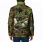 761st Tank Battalion African American Padded Jacket Black Panthers Cartoon Mascot - Military History Camouflage Paw