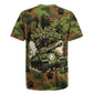 761st Tank Battalion African American Rugby Jersey Black Panthers Cartoon Mascot - Military History Camouflage Paw