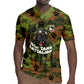 761st Tank Battalion African American Rugby Jersey Black Panthers Cartoon Mascot - Military History Camouflage Paw