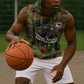 761st Tank Battalion African American Sleeveless Hoodie Black Panthers Cartoon Mascot - Military History Camouflage Paw
