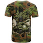 761st Tank Battalion African American T shirt Black Panthers Cartoon Mascot - Military History Camouflage Paw
